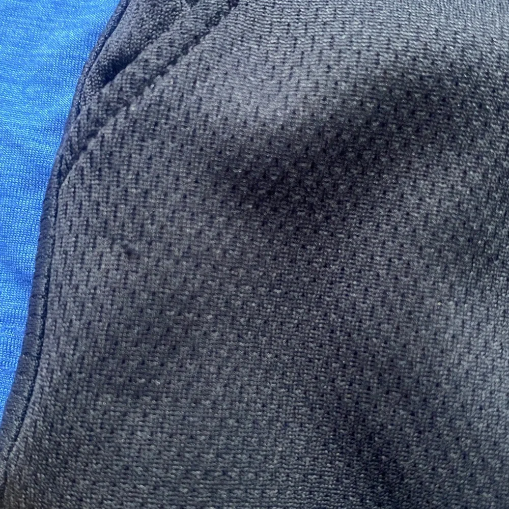 Gap Gapfit shorts, S/6-7. Gray mesh, navy mesh, royal blue